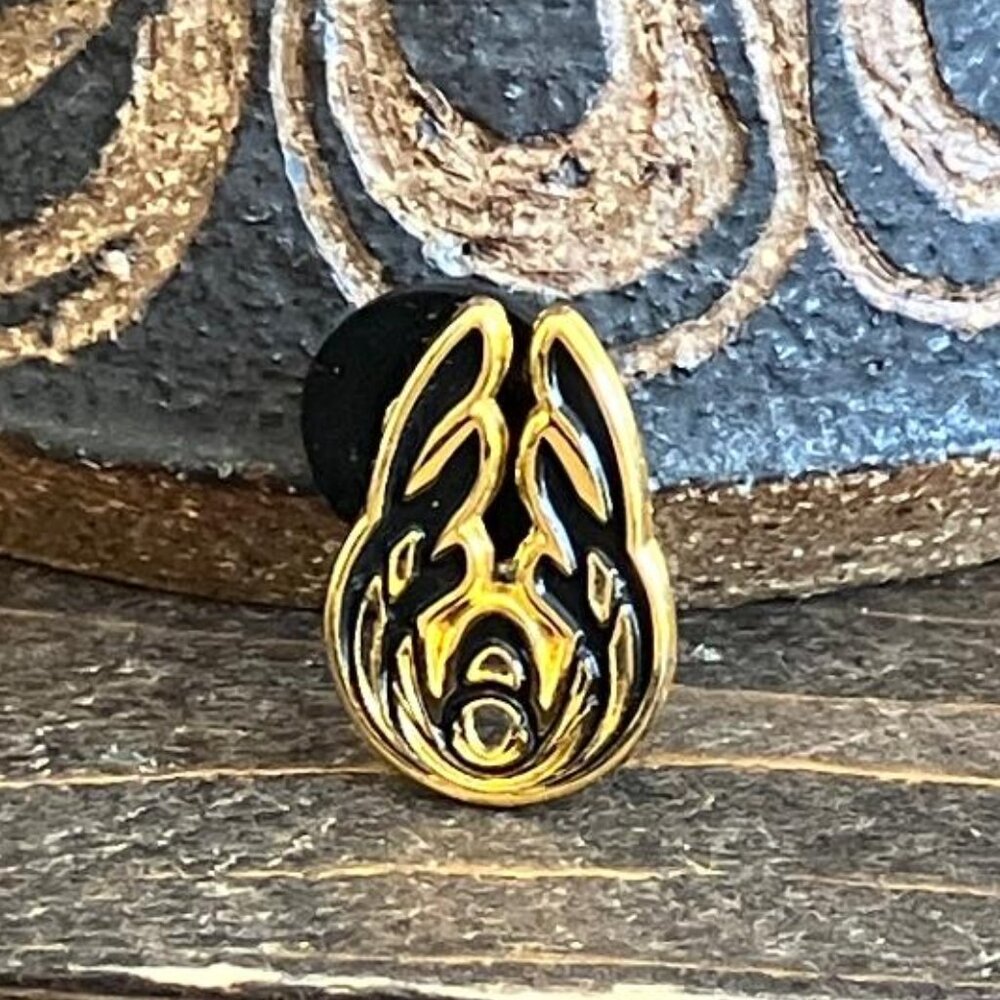 Bassnectar Bass Warp Logo Enamel Lapel Hat Pin